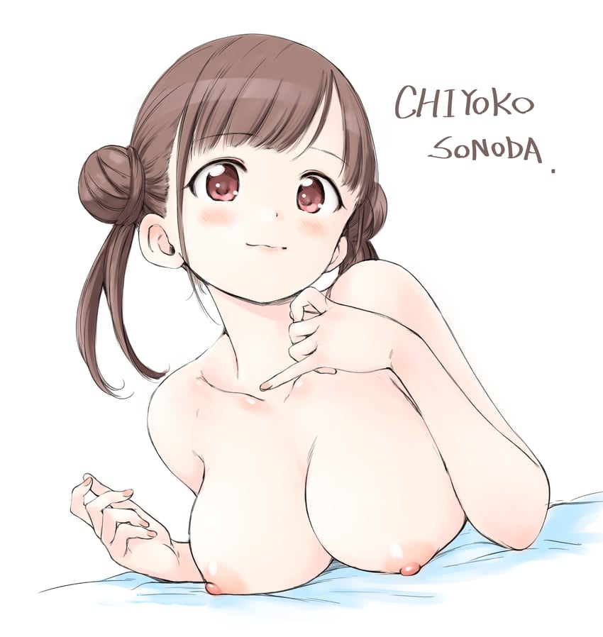 sonoda chiyoko (idolmaster and 1 more) drawn by hamao