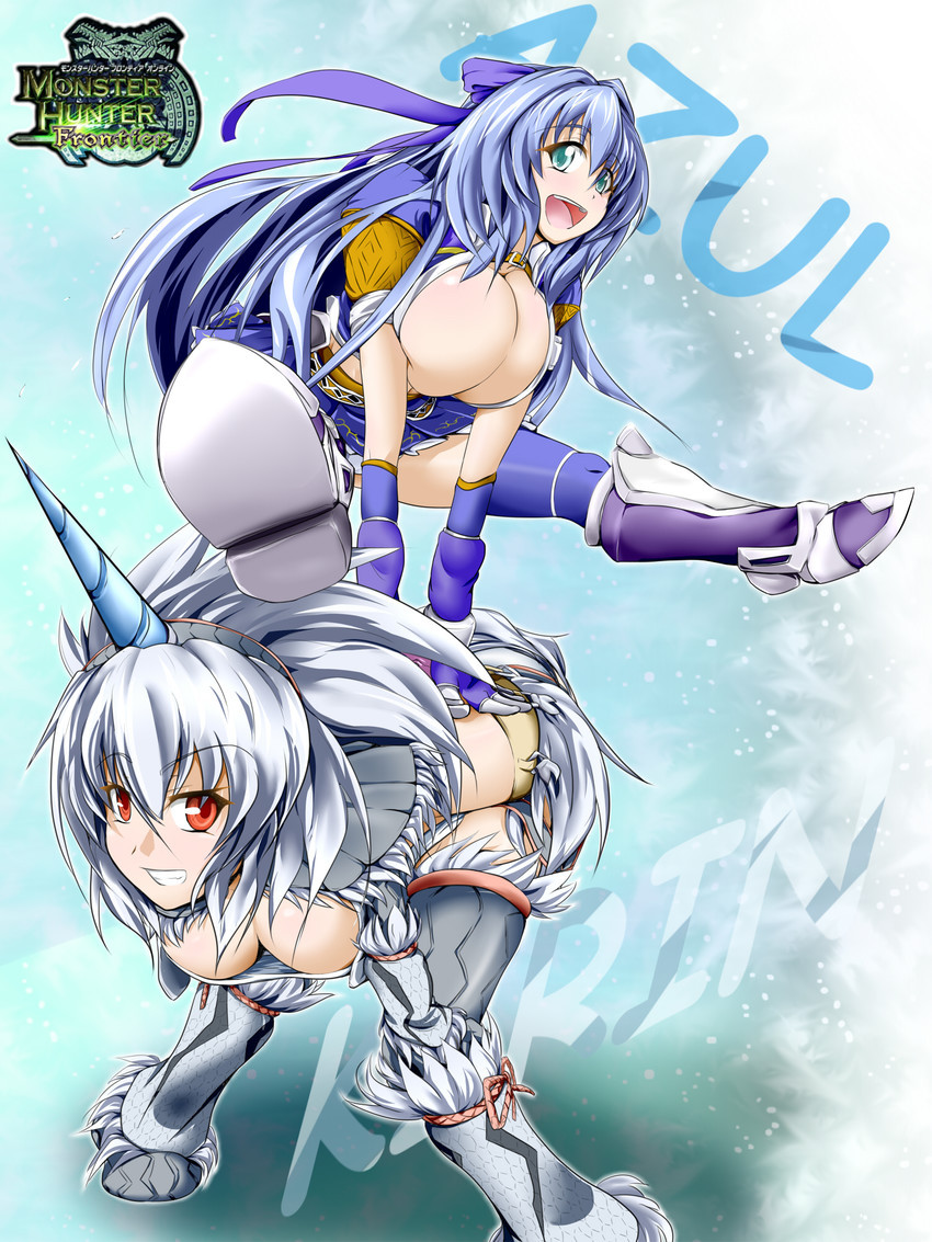 monster hunter (monster hunter and 1 more) drawn by mun
