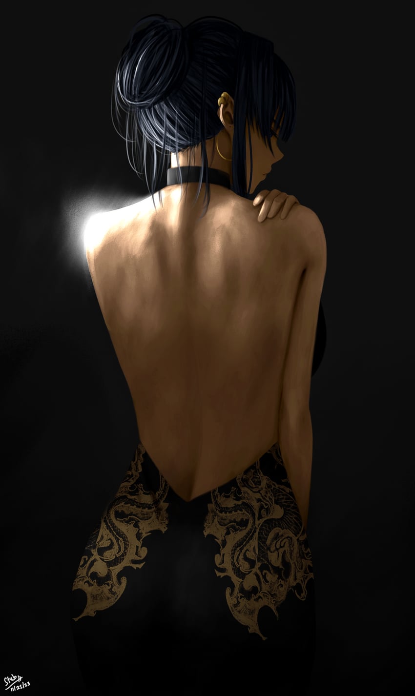 ouro kronii (hololive and 1 more) drawn by steb