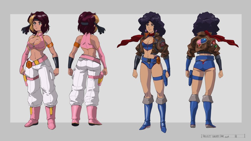 danielle and arina (game grumps) drawn by david_liu
