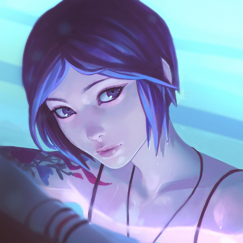 chloe price (life is strange and 1 more) drawn by ilya_kuvshinov