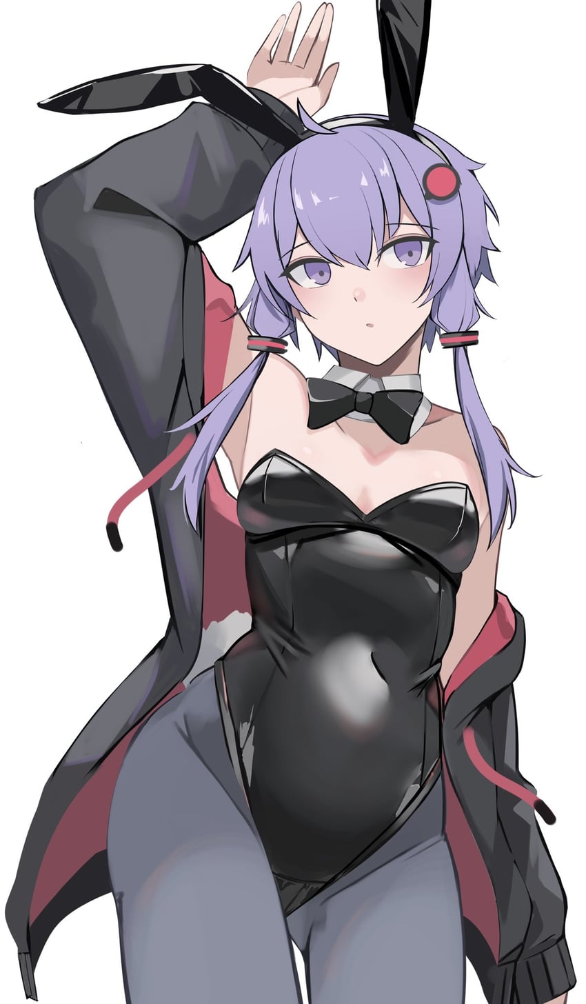 yuzuki yukari (vocaloid and 1 more) drawn by ubah