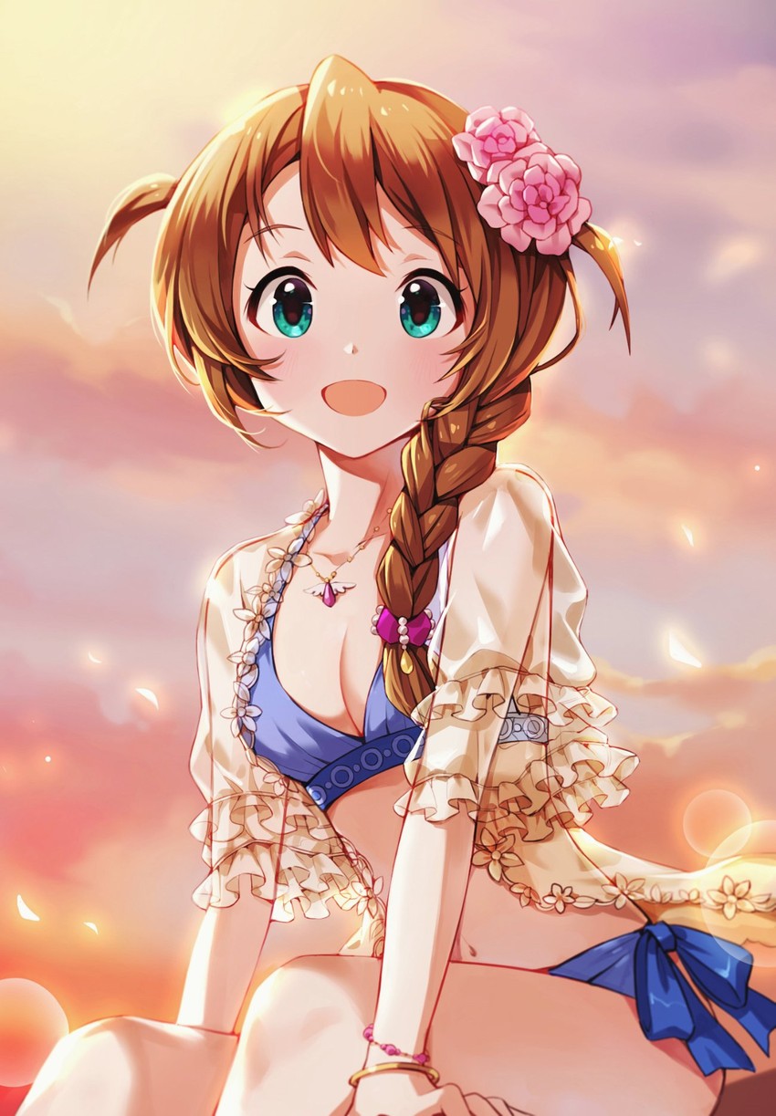 baba konomi (idolmaster and 1 more) drawn by pinkiepies2