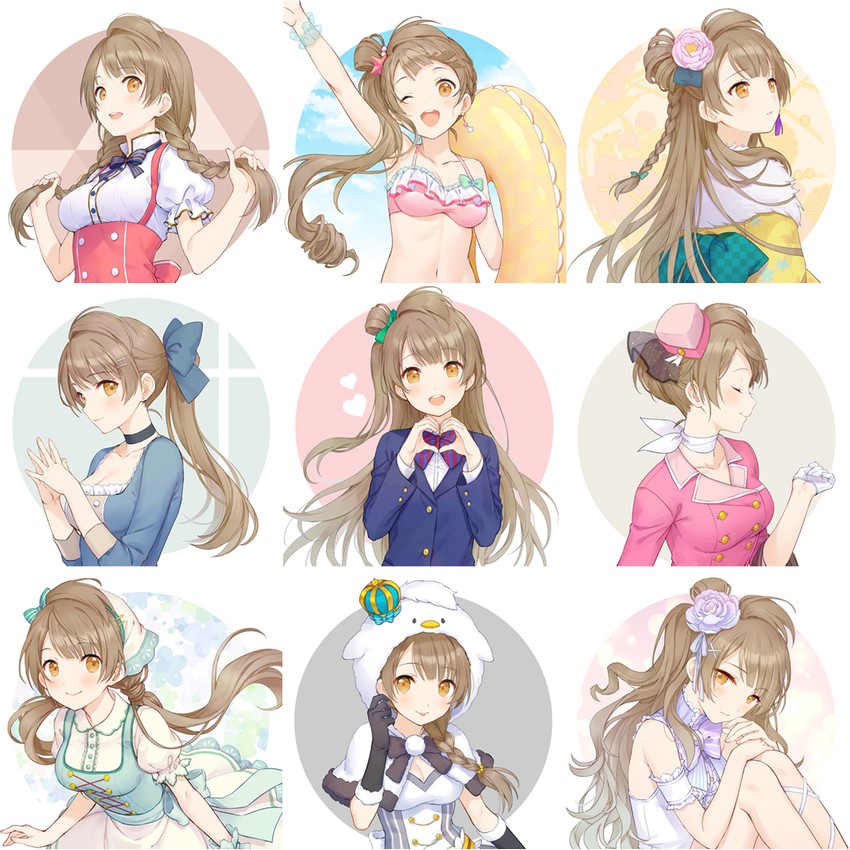 minami kotori (love live! and 1 more) drawn by rio.lw