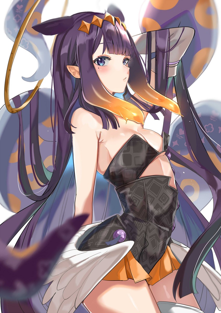 ninomae ina'nis (hololive and 1 more) drawn by satoupote
