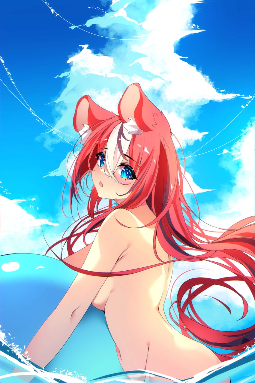 hakos baelz (hololive and 1 more) drawn by the0neulost