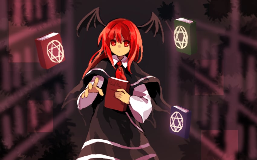 koakuma (touhou and 1 more) drawn by kaigen_1025