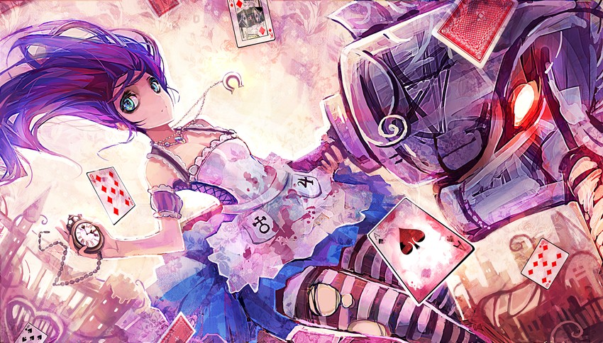 alice liddell (american mcgee's alice and 1 more) drawn by zhuxiao517