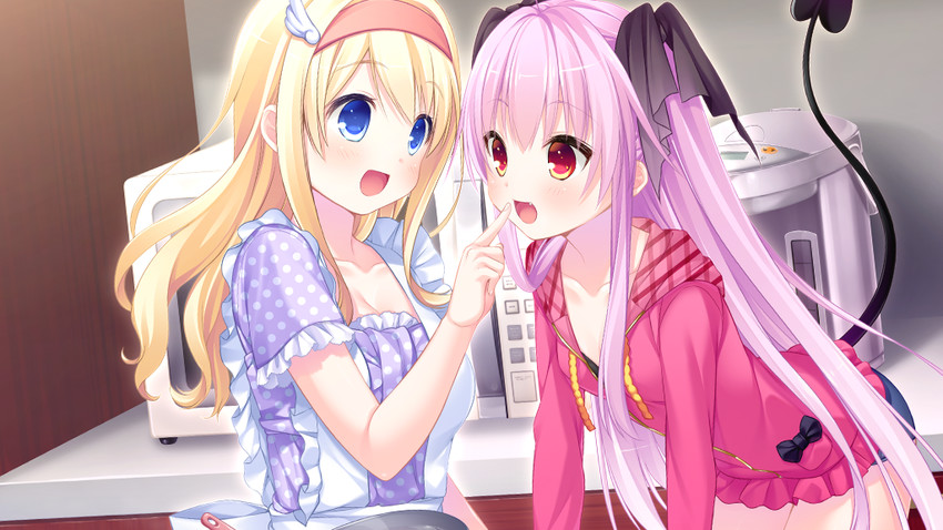 haruka and hirose yuuna (lilium x triangle) drawn by usashiro_mani