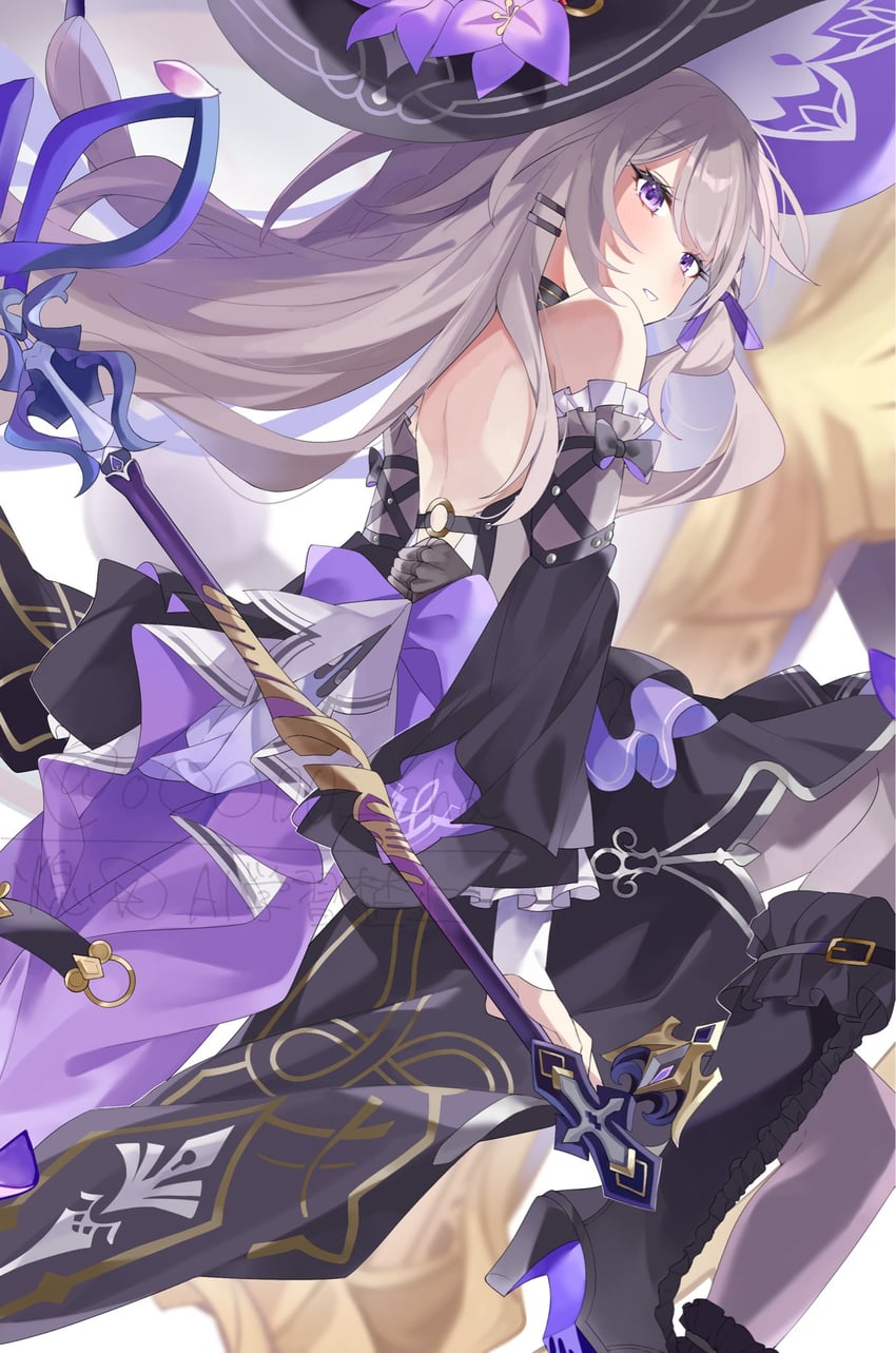 herta and the herta (honkai and 1 more) drawn by ooo00_cha