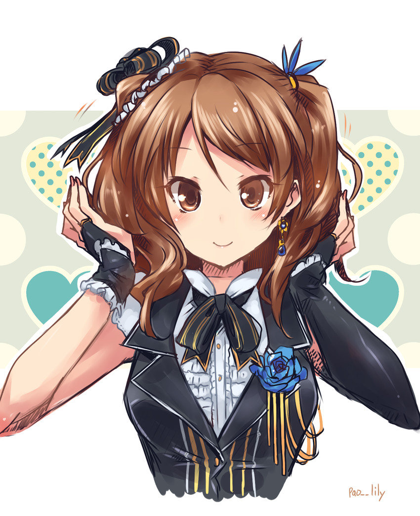 hojo karen (idolmaster and 1 more) drawn by paopao