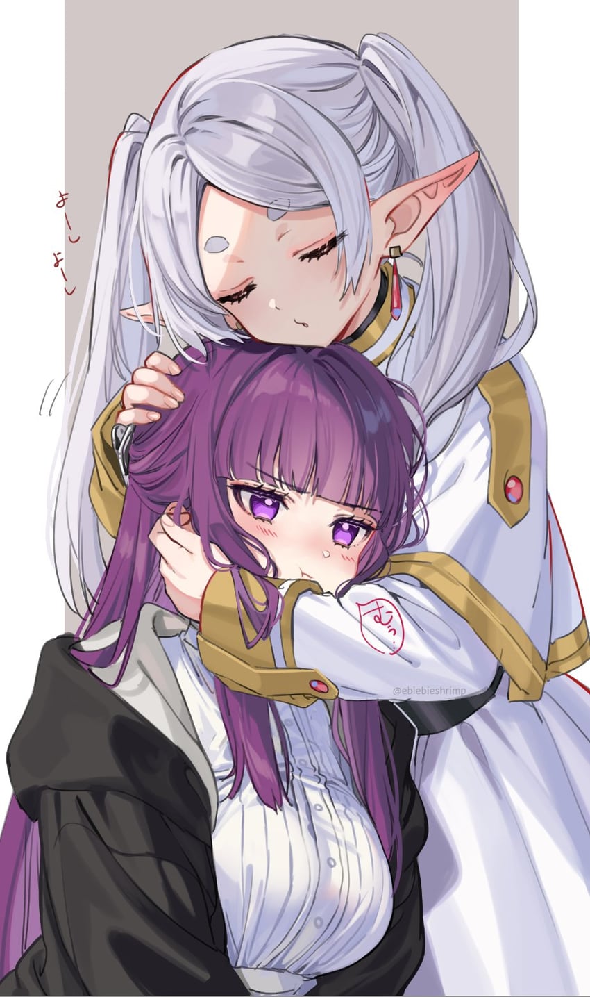 frieren and fern (sousou no frieren) drawn by shuri_(84k)