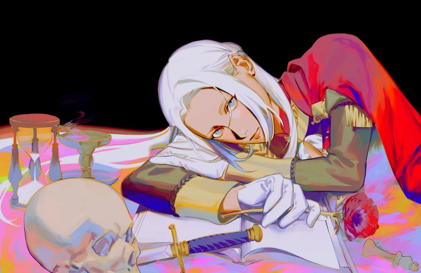 edelgard von hresvelg (fire emblem and 1 more) drawn by kaliumxxx