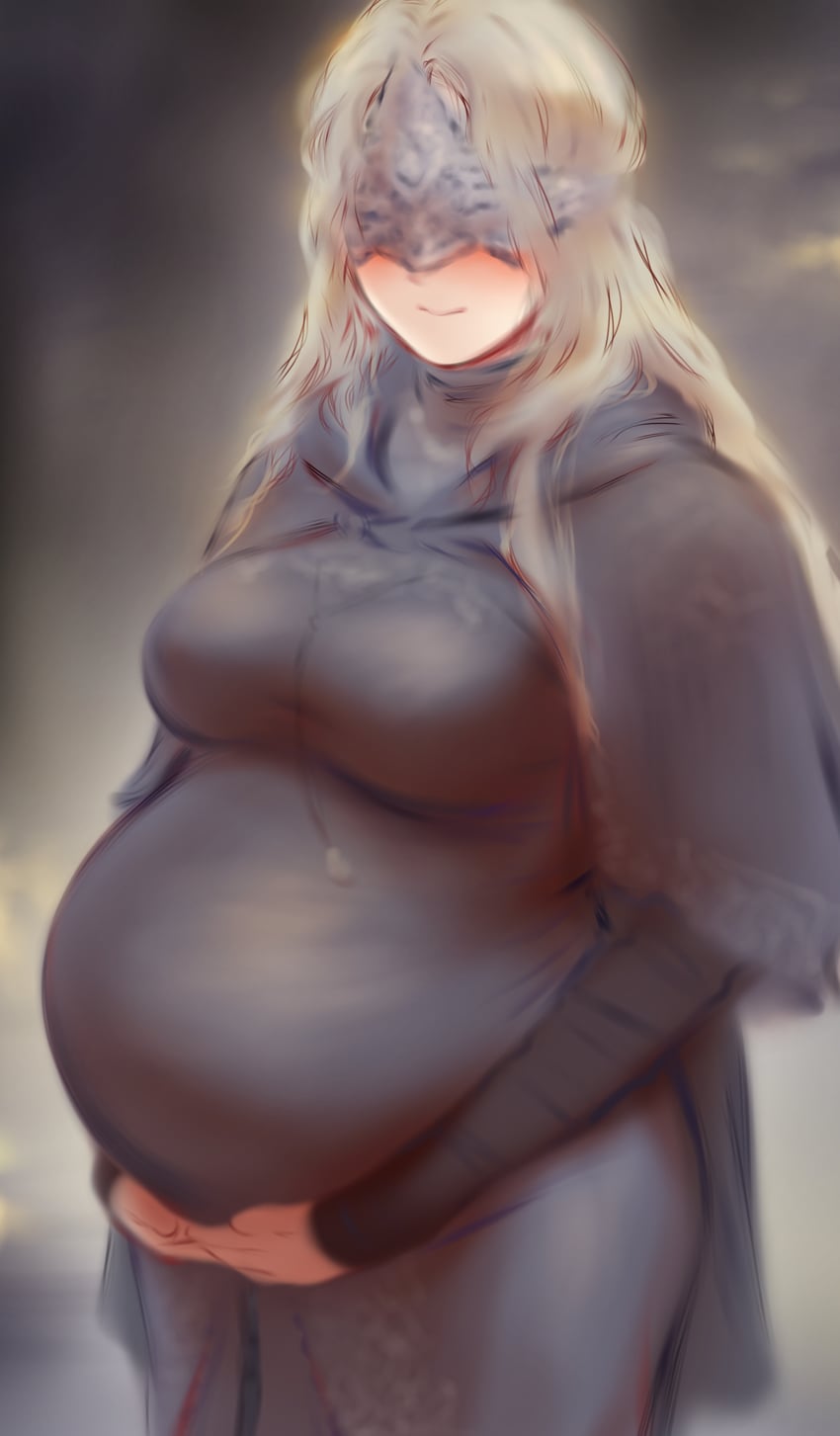 fire keeper (dark souls and 1 more) drawn by shpo