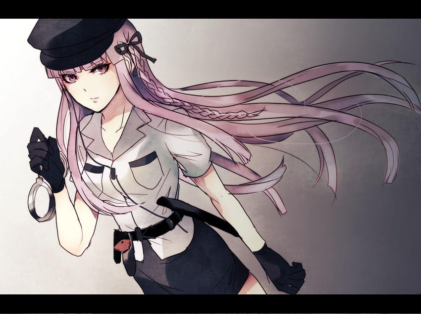 kirigiri kyoko (danganronpa and 1 more) drawn by z-epto_(chat-noir86)
