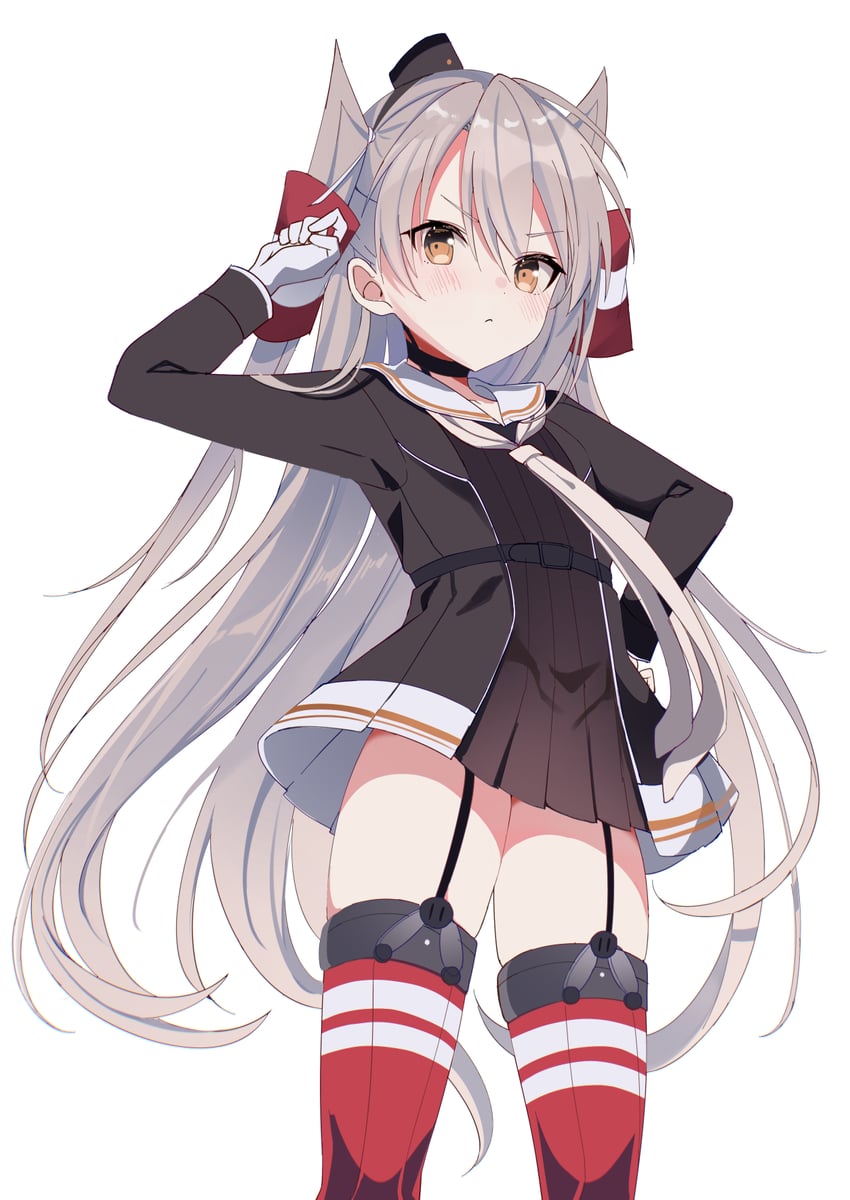 amatsukaze and amatsukaze kai ni (kantai collection) drawn by fathom