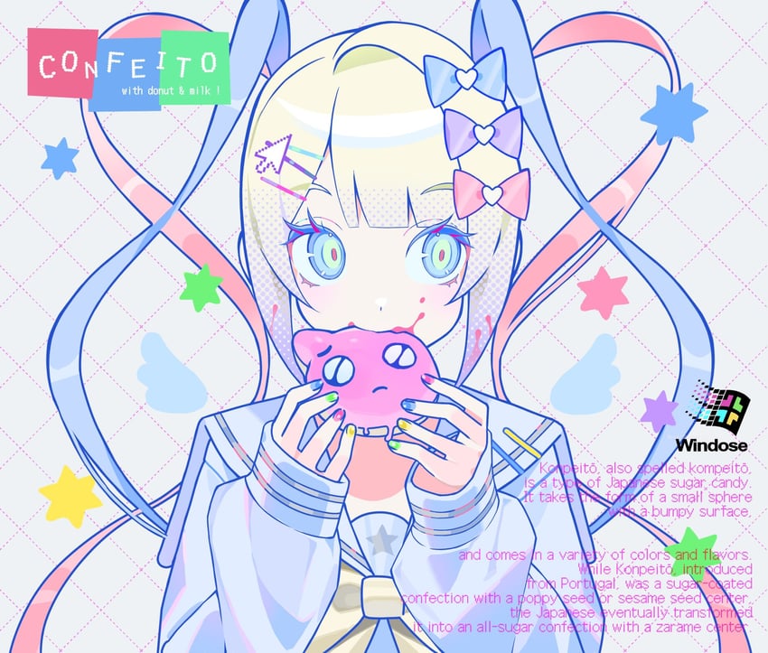 chouzetsusaikawa tenshi-chan and pien cat (needy girl overdose and 1 more) drawn by bizarre_cuco