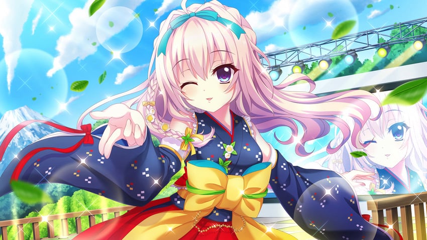shiratori amaha (re:stage!) drawn by izumi_tsubasu