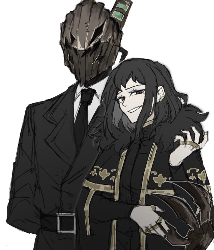 zena and baral (project moon and 1 more) drawn by ira_(34112290)