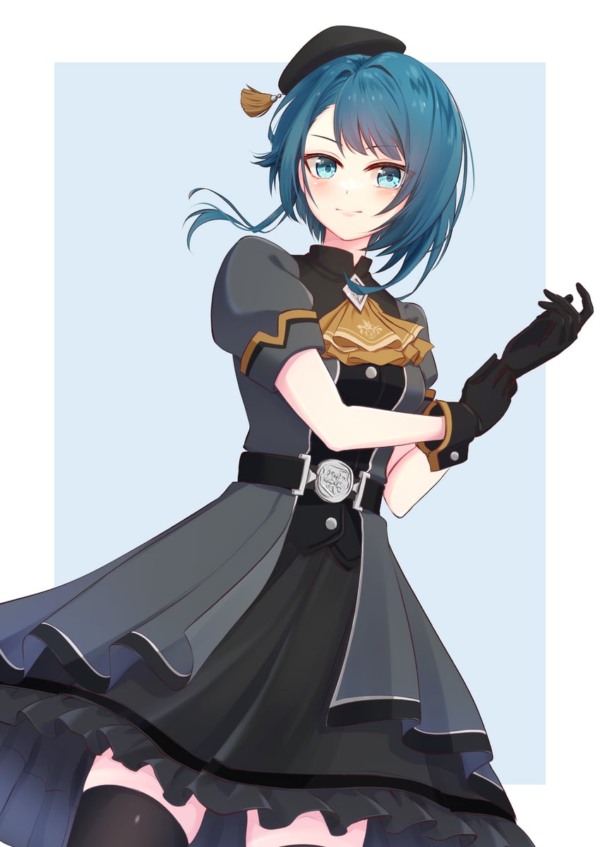 kuo shenlin and aizawa kazuha (assault lily) drawn by eeryuu_(2004107)