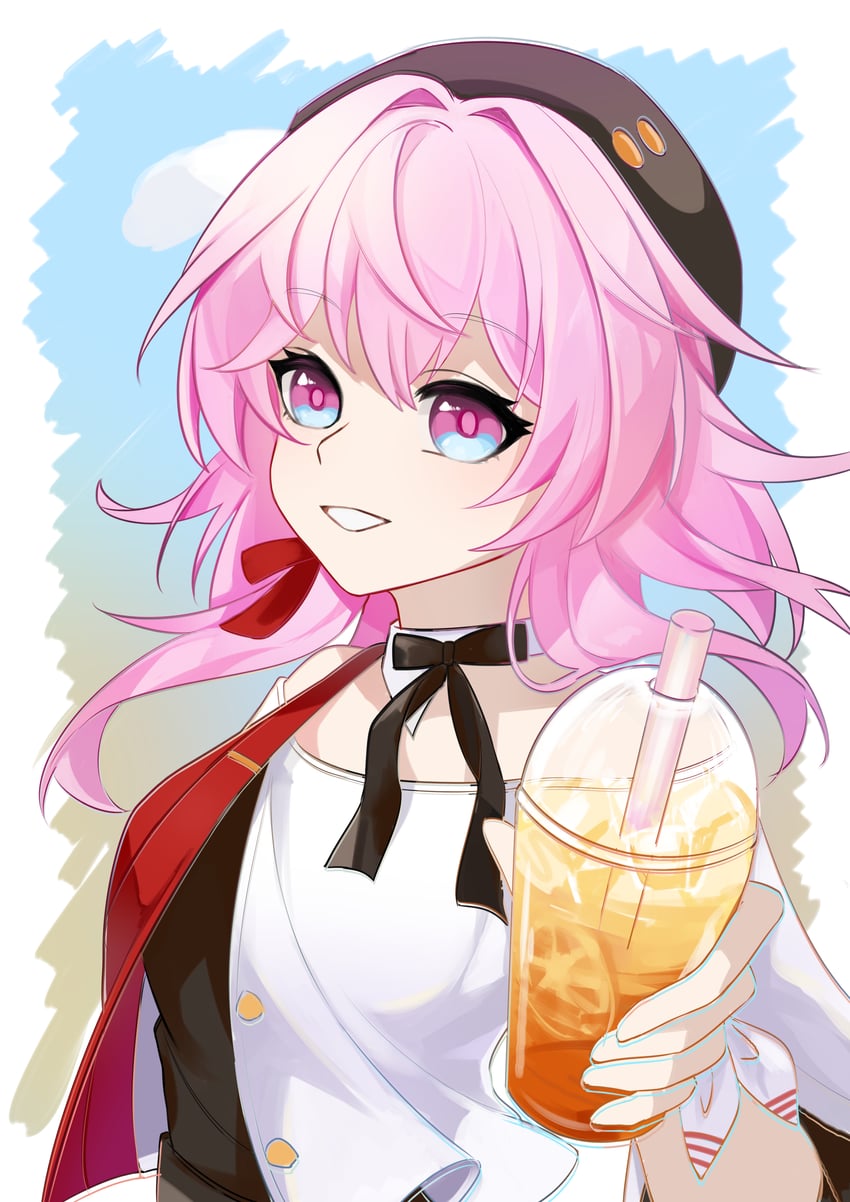 march 7th (honkai and 1 more) drawn by muyuqianyan