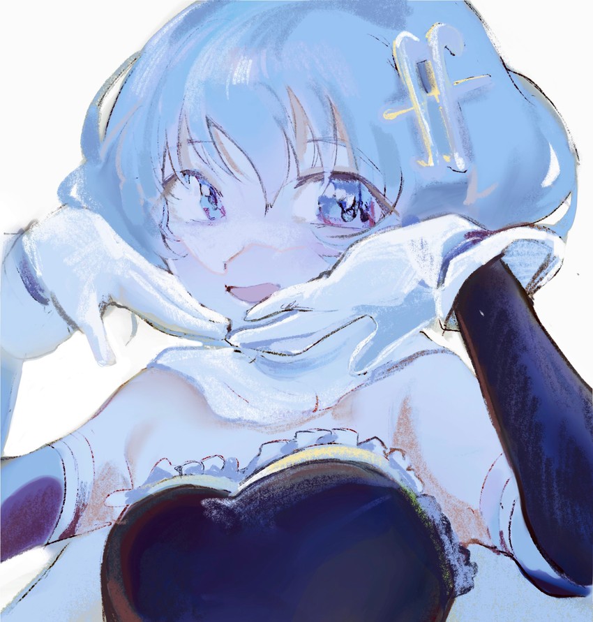 miki sayaka (mahou shoujo madoka magica) drawn by mi_yoshifu