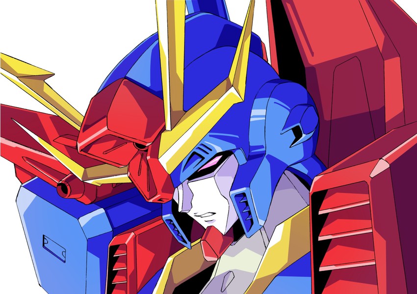 gundam tryon 3 (gundam and 3 more) drawn by hogeroh