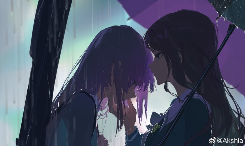 chihaya anon and nagasaki soyo (bang dream! and 1 more) drawn by akshia