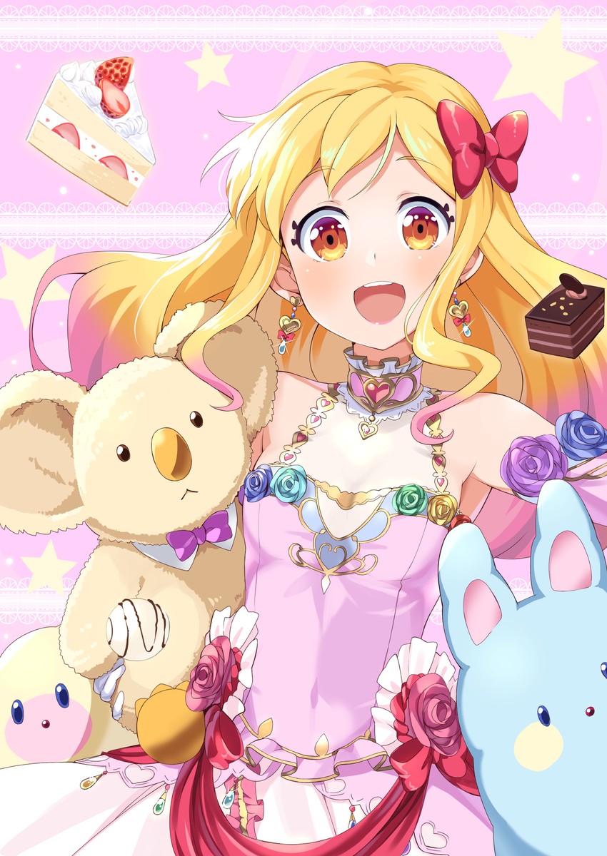 nijino yume (aikatsu! and 1 more) drawn by wara_(warapro)