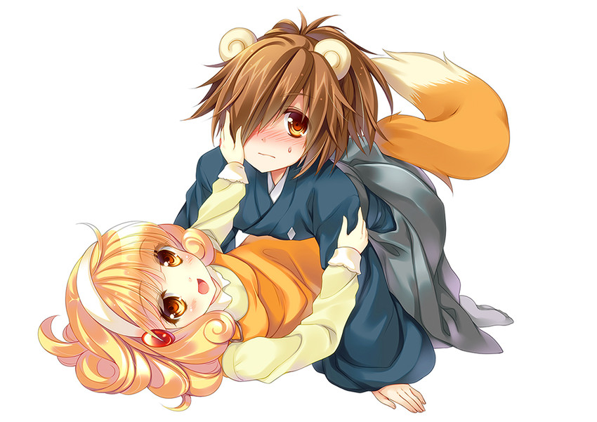 kise yayoi and pop (precure and 1 more) drawn by cocoa_(cafe-hotcocoa)