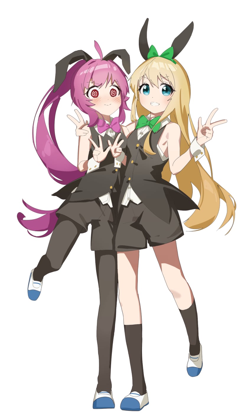 toshinou kyouko and sugiura ayano (yuruyuri) drawn by keibi_inu