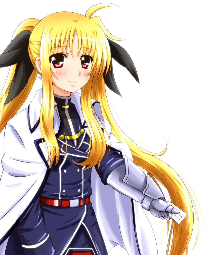 fate testarossa (lyrical nanoha and 1 more) drawn by diesel-turbo
