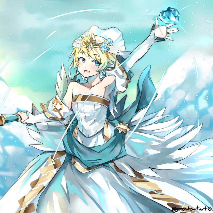fjorm (fire emblem and 1 more) drawn by graysheartart