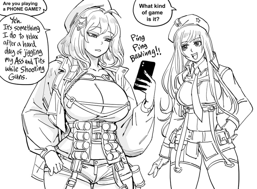 anis and rapi (goddess of victory: nikke) drawn by bb_(baalbuddy)