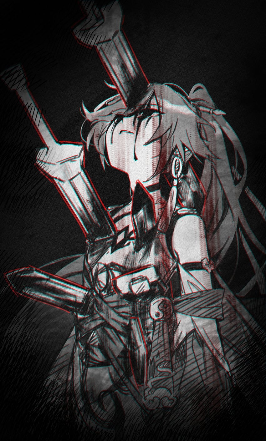 fu hua (honkai and 1 more) drawn by 7h3rd