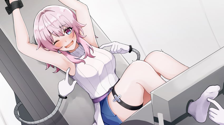 march 7th (honkai and 1 more) drawn by mitarashi38o