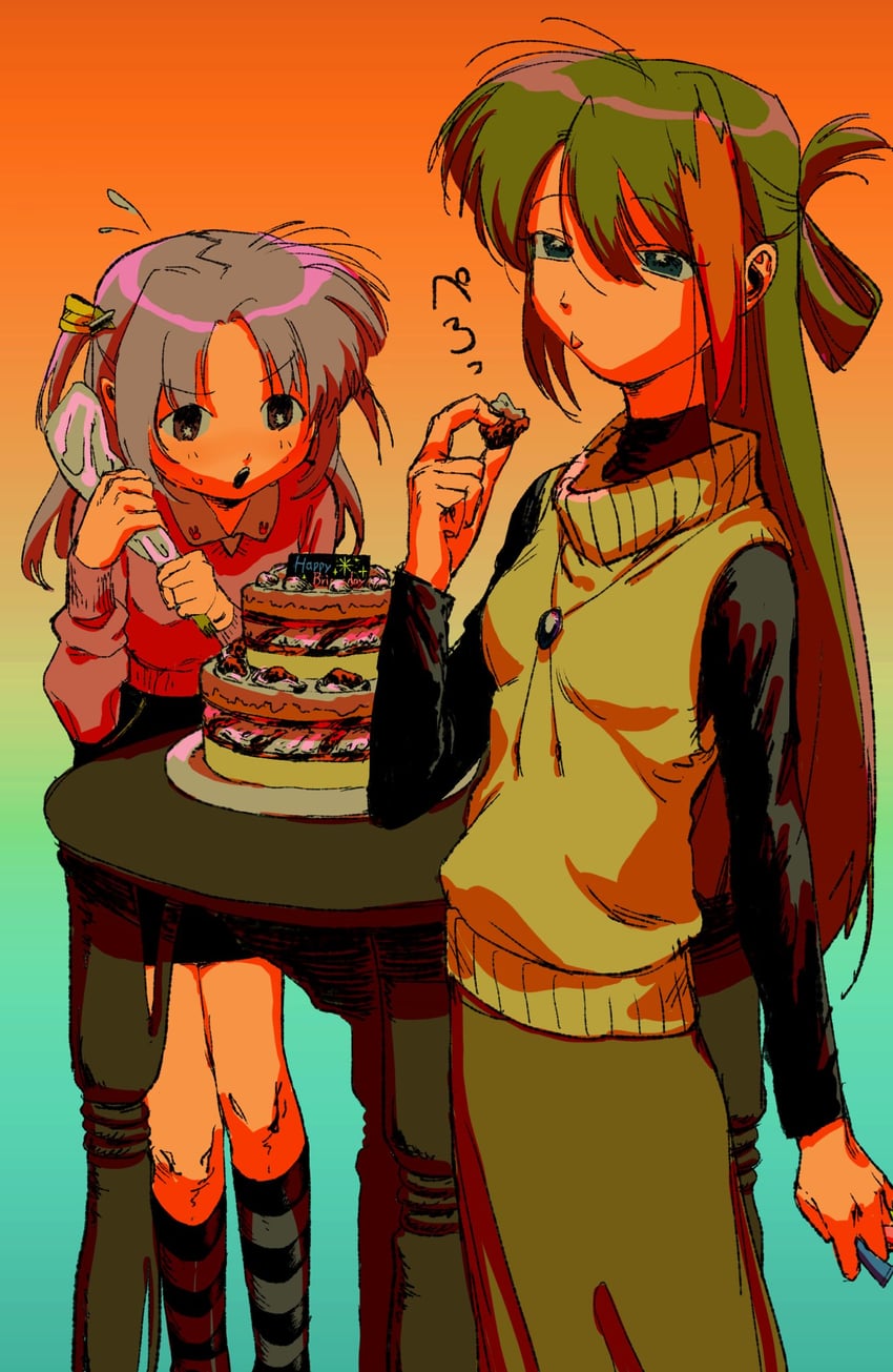 alina gray and misono karin (mahou shoujo madoka magica and 1 more) drawn by umiyama_ako