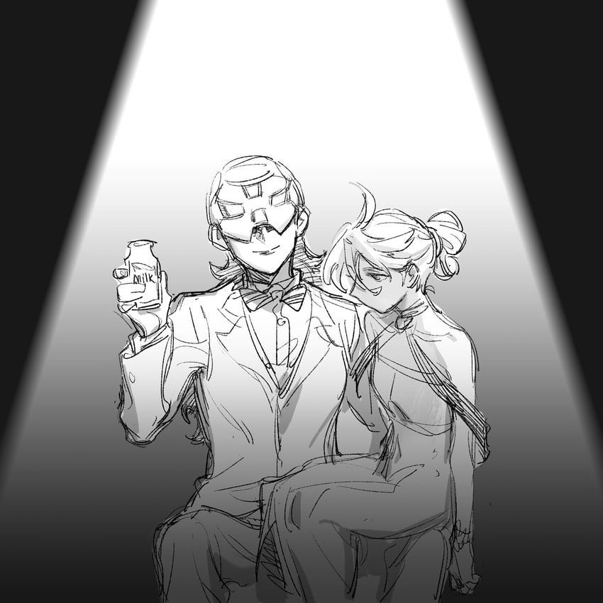 miorine rembran and prospera mercury (gundam and 1 more) drawn by nideaneng