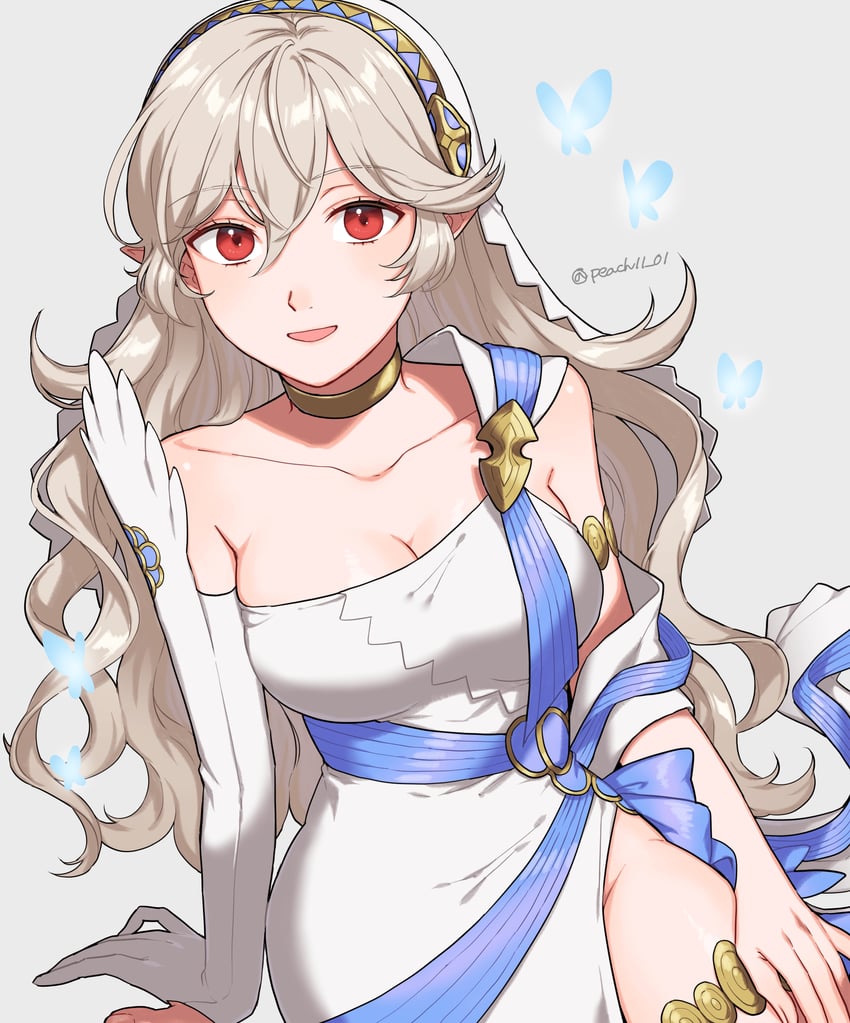 female corrin (fire emblem and 2 more) drawn by shamu_(peach11_01)