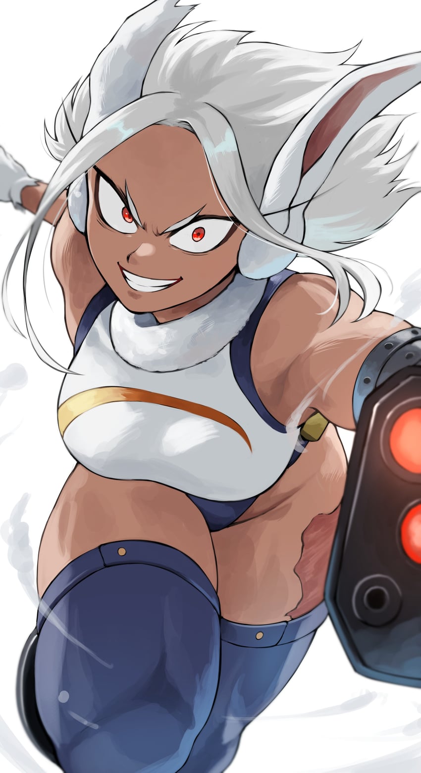 mirko (boku no hero academia) drawn by fengling_(furin-jp)