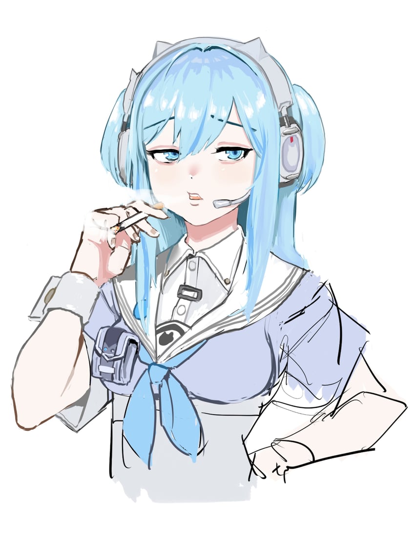 shifty (goddess of victory: nikke) drawn by mus_(tfwwyltcisr)