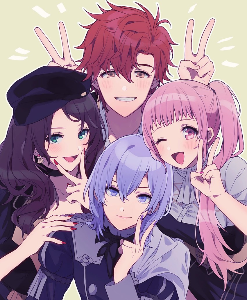 hilda valentine goneril, dorothea arnault, sylvain jose gautier, and yuri leclerc (fire emblem and 1 more) drawn by tokika_asr