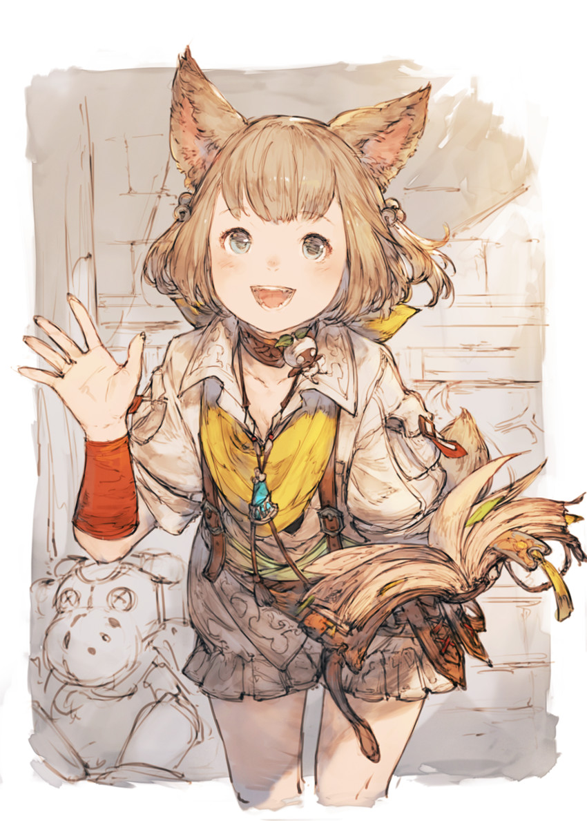 mandragora, khloe aliapoh, and goblin (final fantasy and 1 more) drawn by junwool