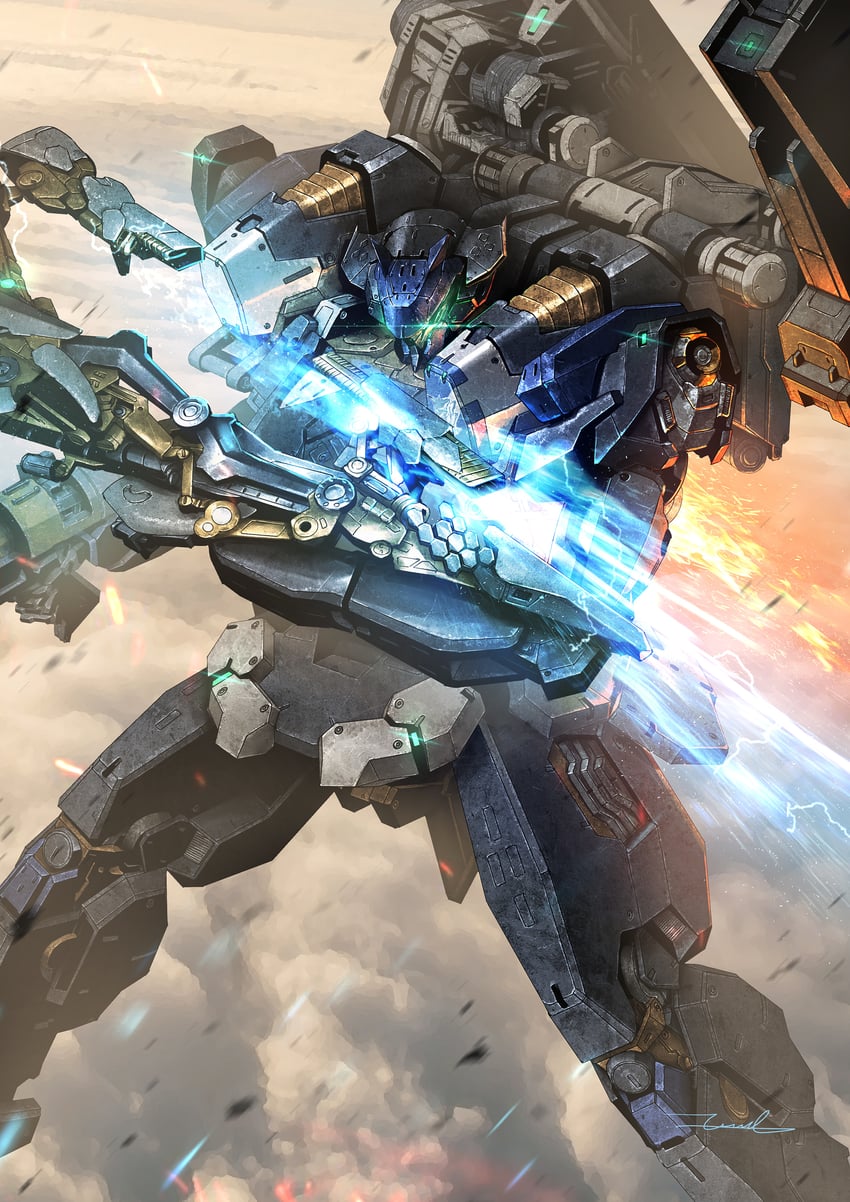 steel haze ortus (armored core and 1 more) drawn by taka-f