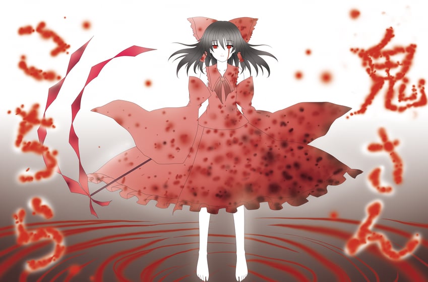 hakurei reimu and onimiko (touhou and 1 more) drawn by gld-sakky