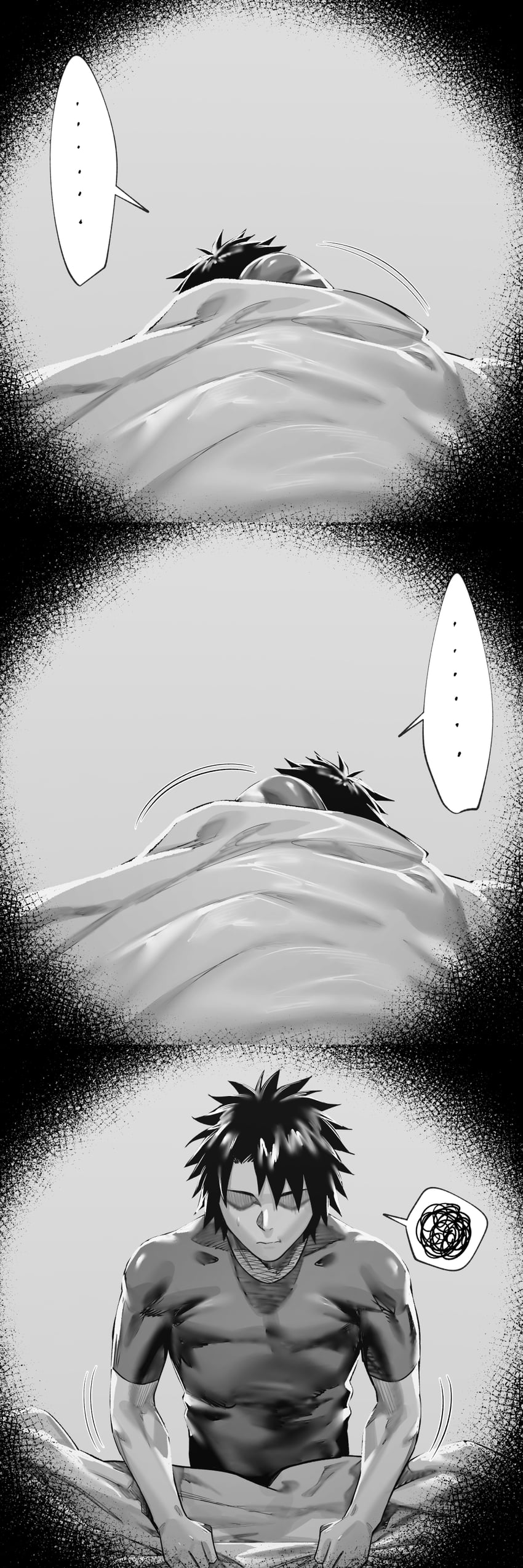 fujimaru ritsuka (fate and 1 more) drawn by hxd