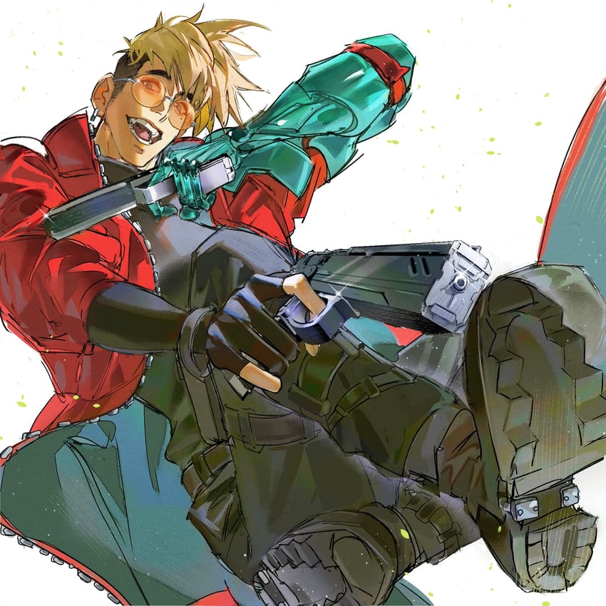 vash the stampede (trigun and 1 more) drawn by atiti_(ttttt945)