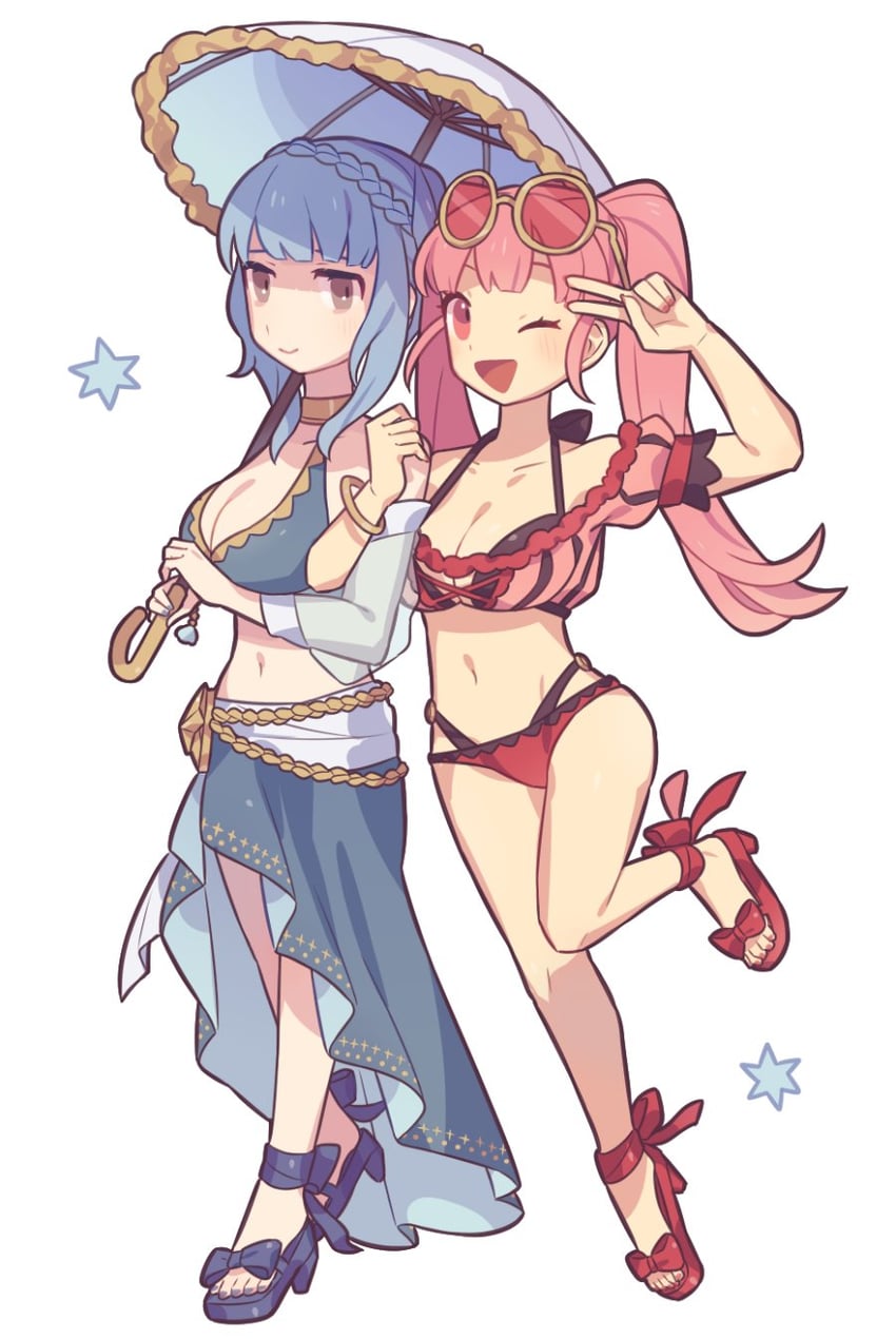 hilda valentine goneril and marianne von edmund (fire emblem and 2 more) drawn by haconeri