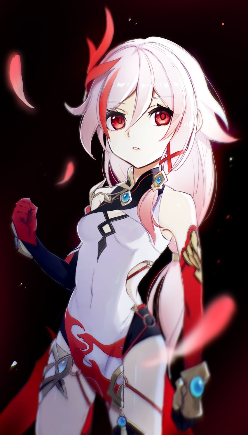 fu hua (honkai and 1 more) drawn by macaroni_0101