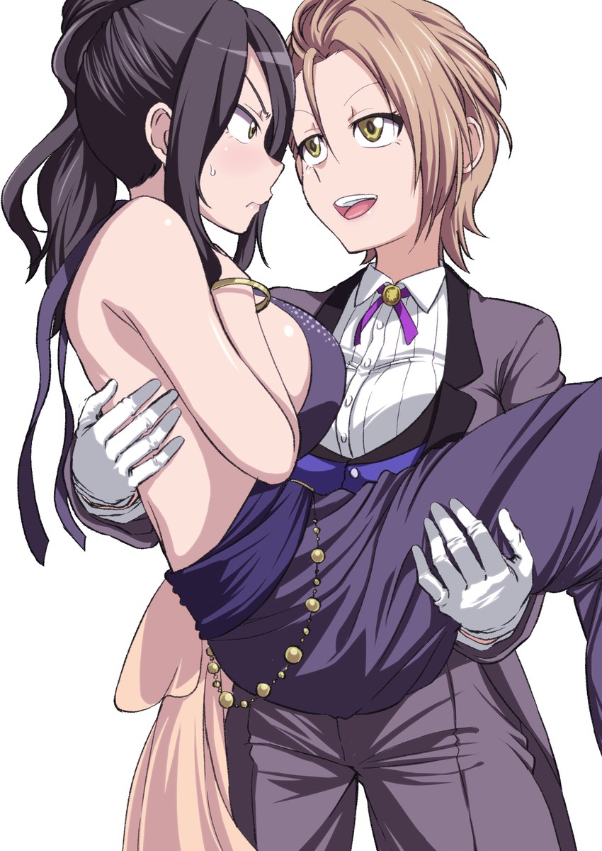 mukai takumi and kimura natsuki (idolmaster and 1 more) drawn by natsumi_chorisuke